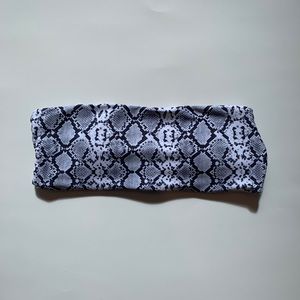 Zaful Snake Print Bikini